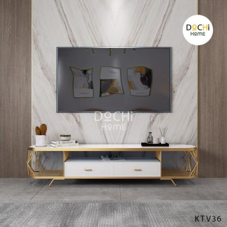 KỆ TIVI KIM CƯƠNG MẶT ĐÁ KTV036 DOCHI HOME